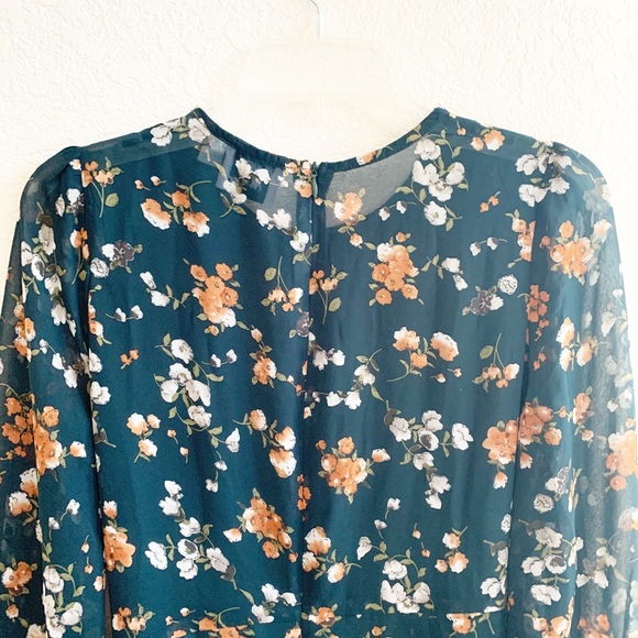 Princess Polly Teal Meral Mini Dress 6 - Picture 10 of 15